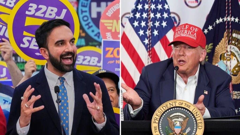 Hostility between Trump and Mamdani escalated rapidly following June's primary outcome: