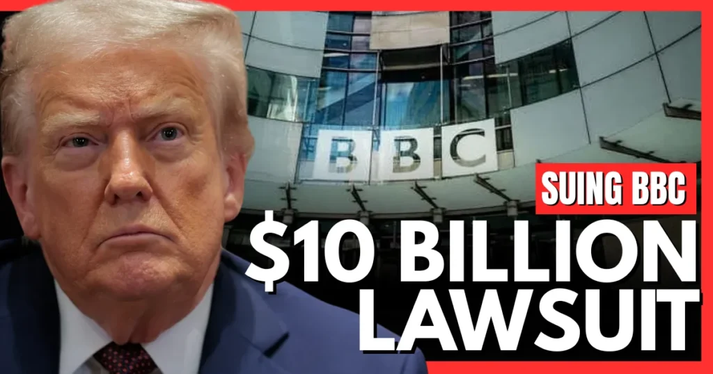 Trump sues BBC for defamation over Panorama speech edit