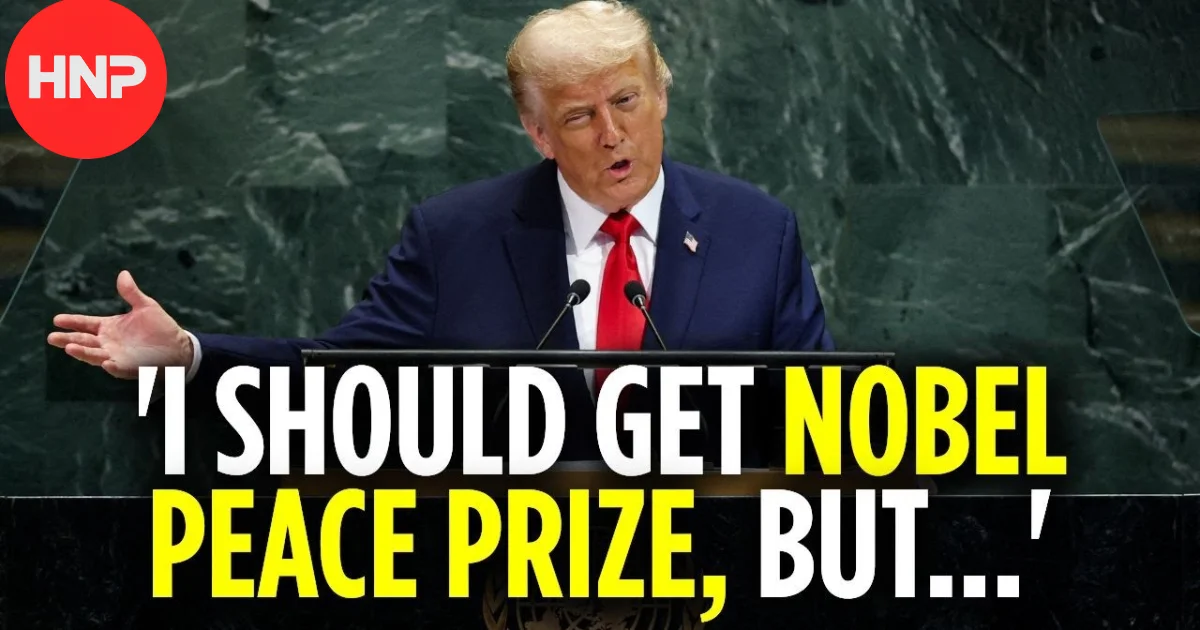 Donald Trump Nobel Peace Prize