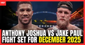 Anthony Joshua vs Jake Paul Fight Set for December 2025