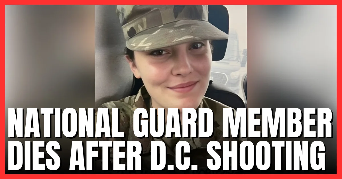 National Guard member dies after shooting in Washington DC