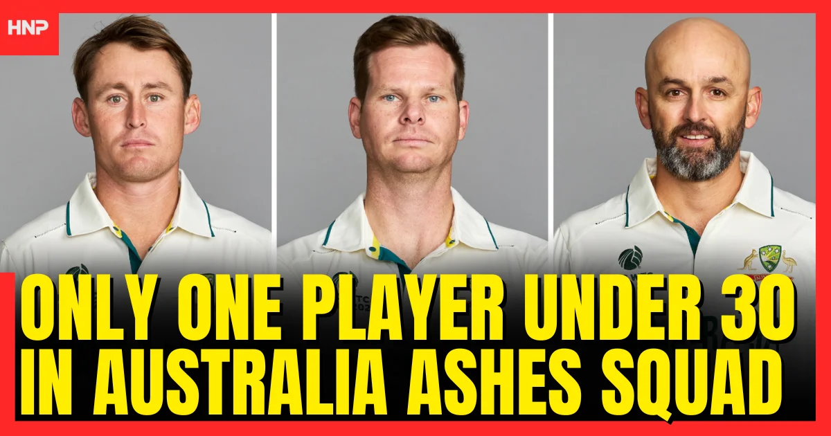 Only one player under 30 in Australia Ashes squad