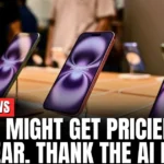 Phones might get pricier next year. Thank the AI boom